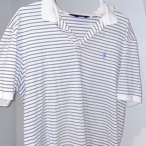 White Ralph Lauren Polo Golf Shirt